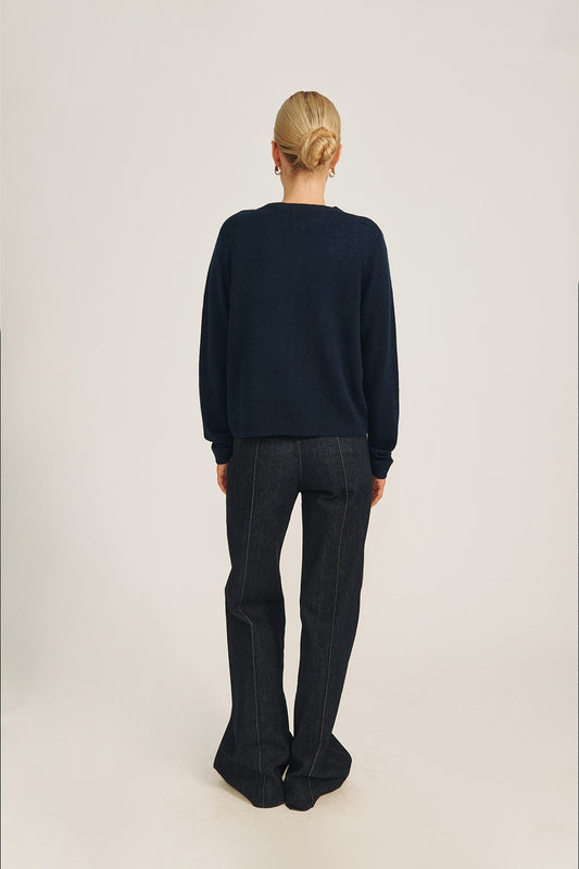 Rubie Blouse - Navy