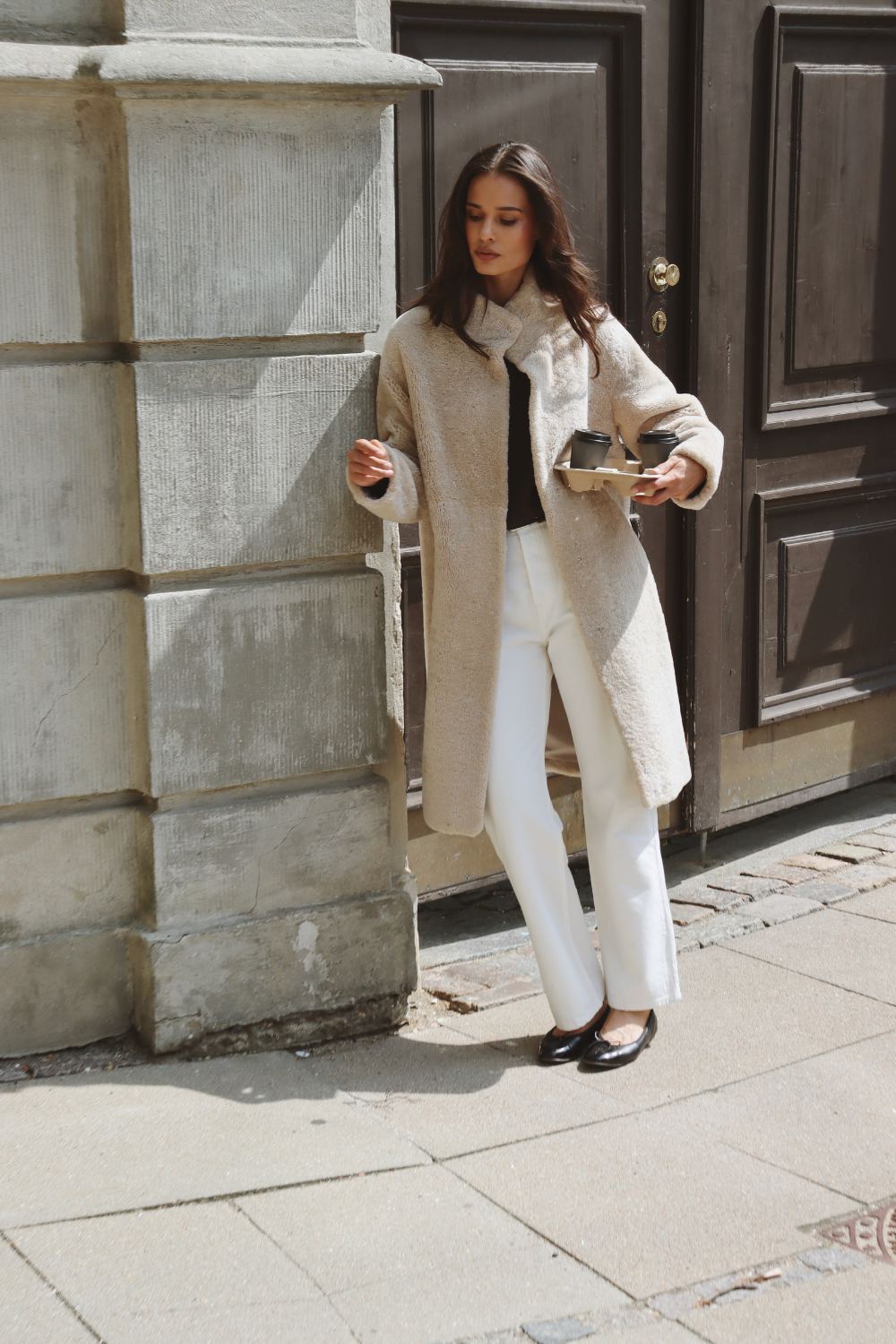 Jaclyn Coat - Dark Beige