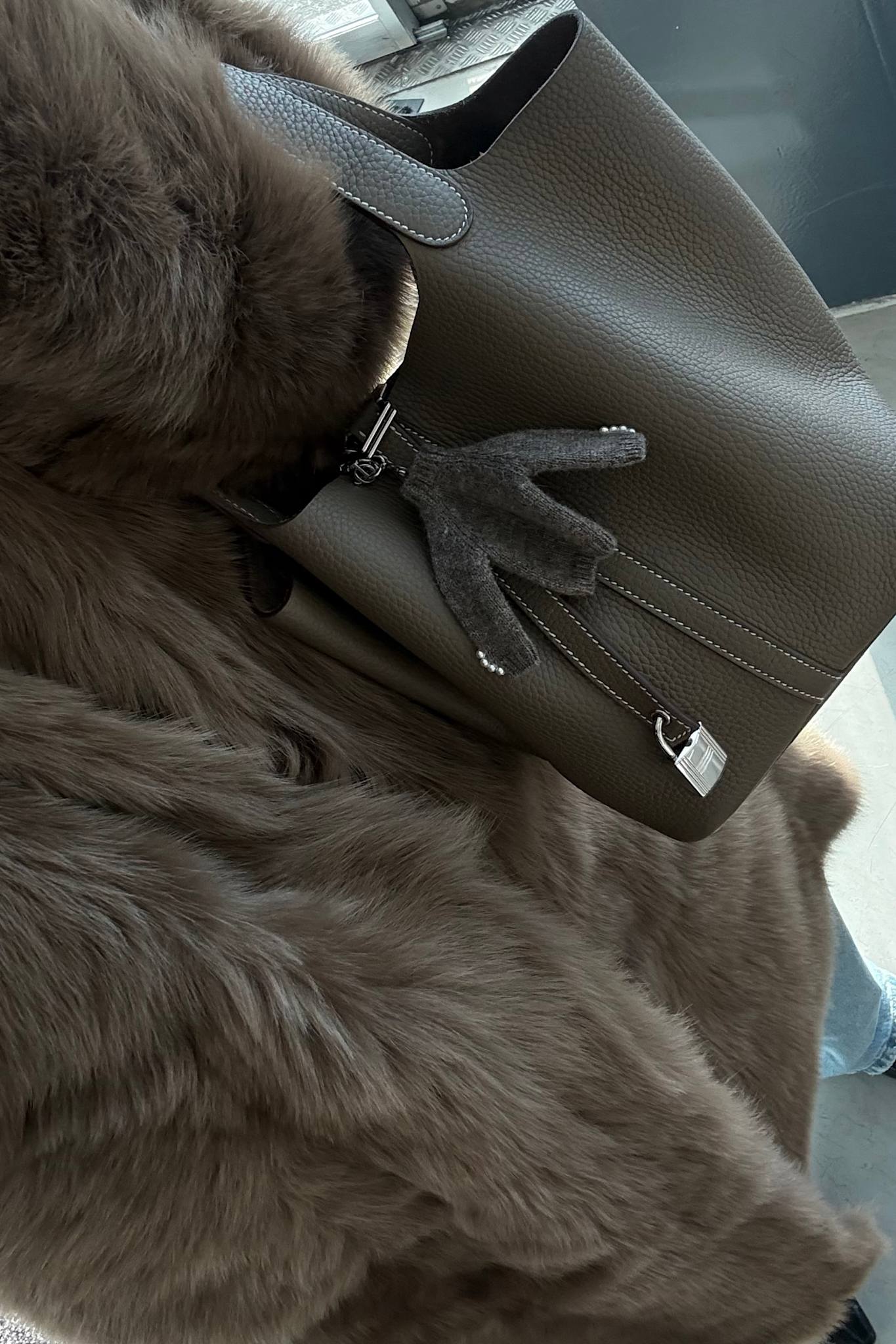 Key Chain - Brownstone