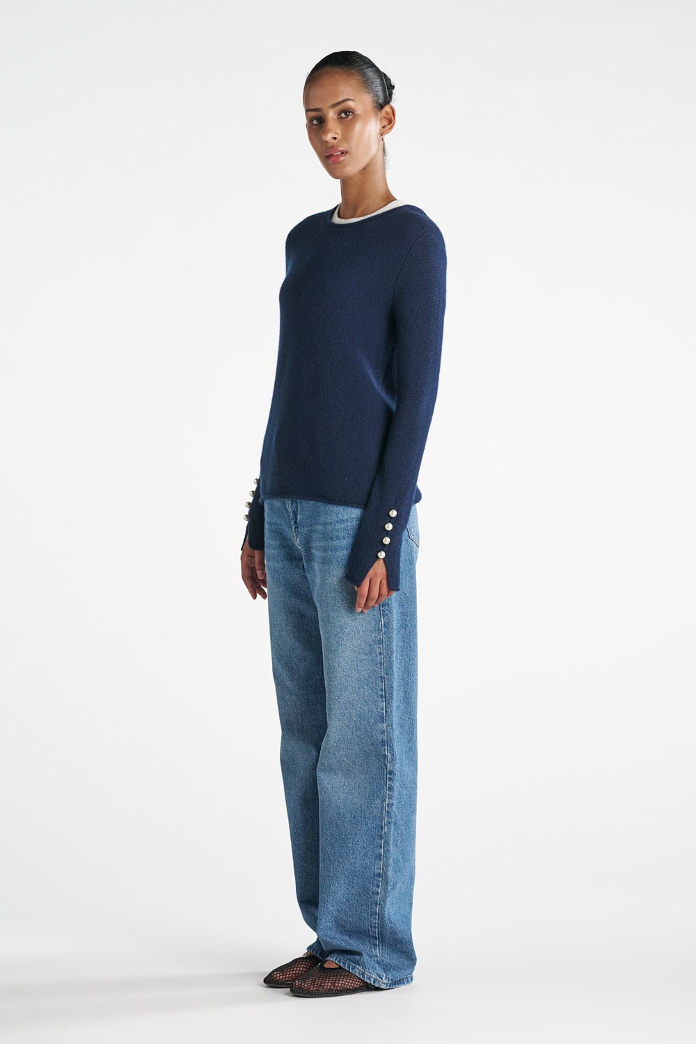 Abbelone Sweater - Navy