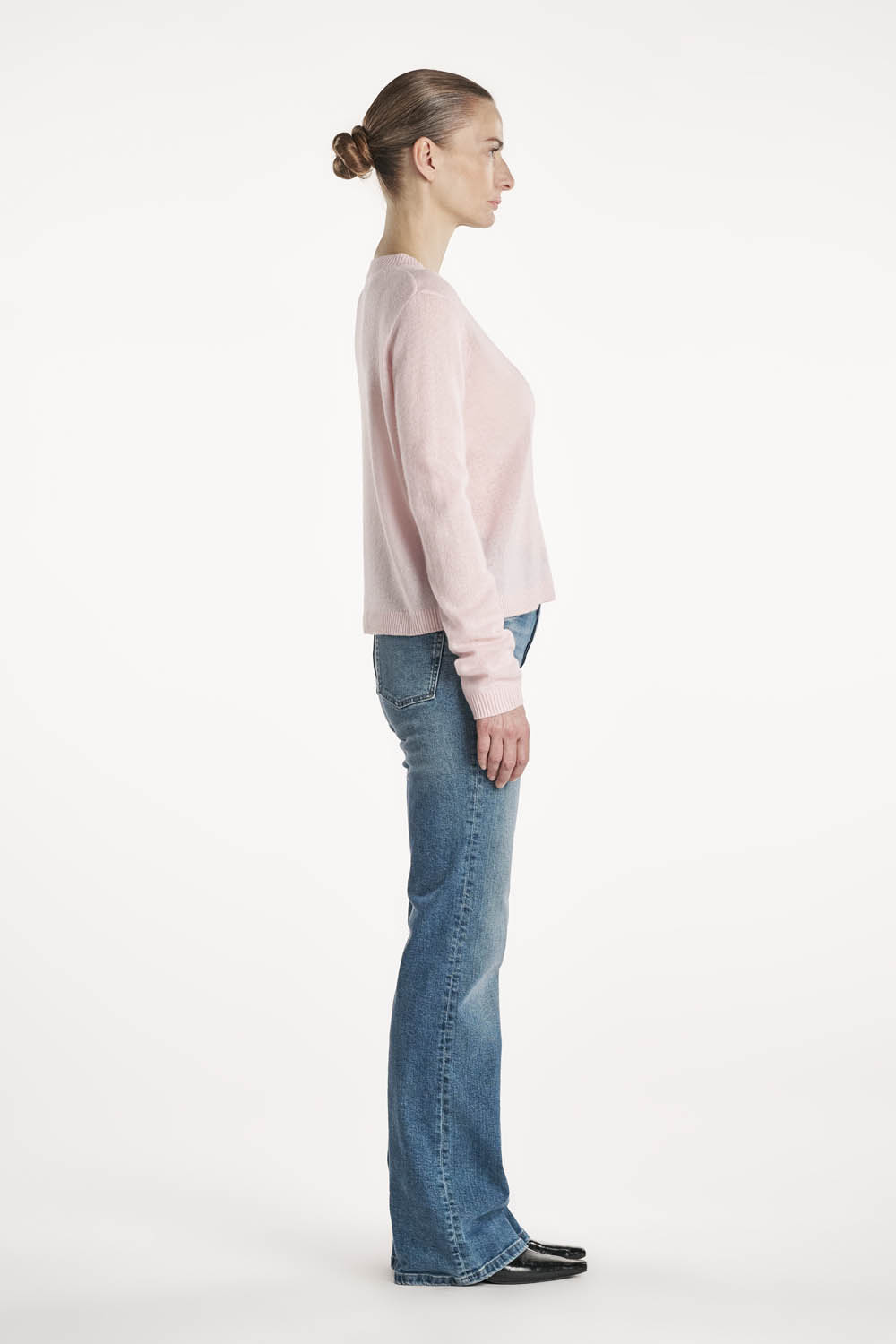 Lace Blouse - Soft Rose