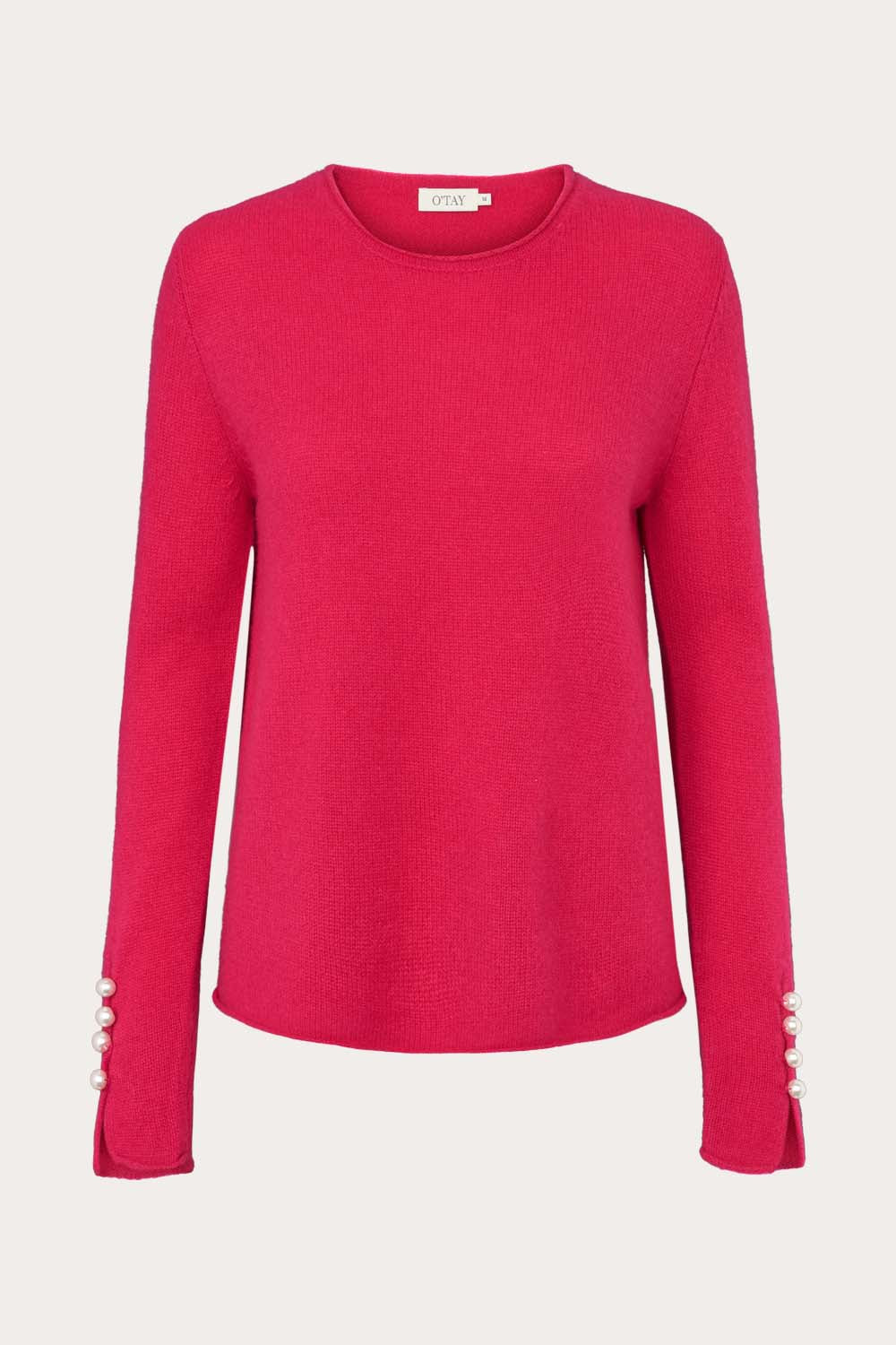 O'TAY Abbelone Sweater Bluser Hot Pink