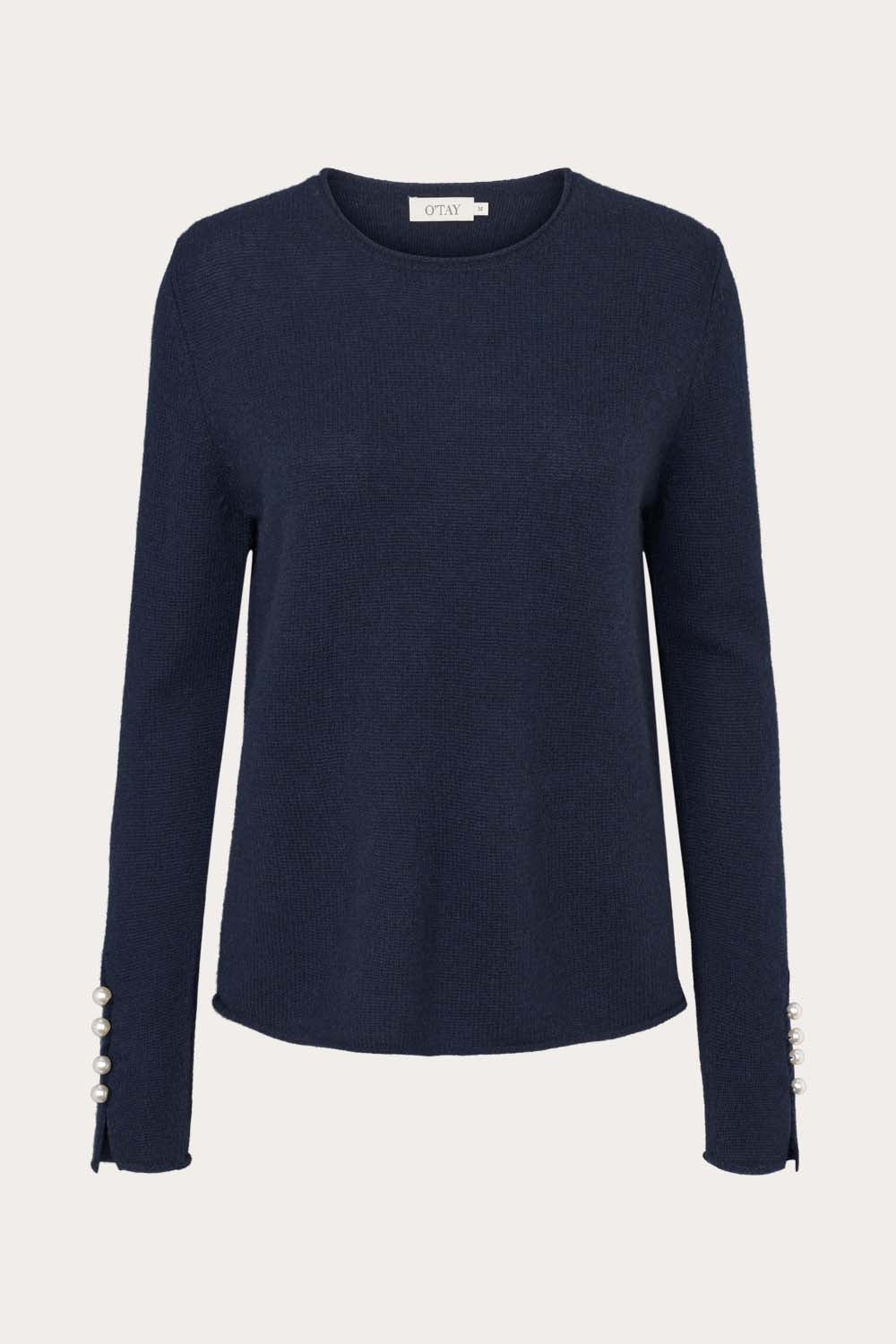 O'TAY Abbelone Sweater Bluser Navy