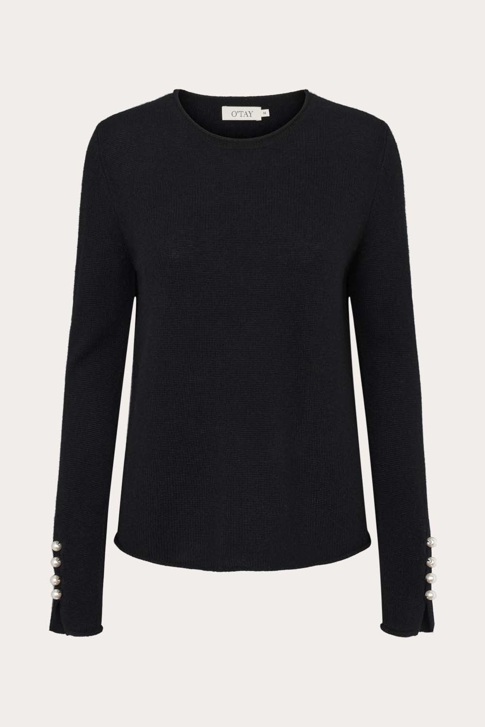 O'TAY Abbelone Sweater Bluser Black