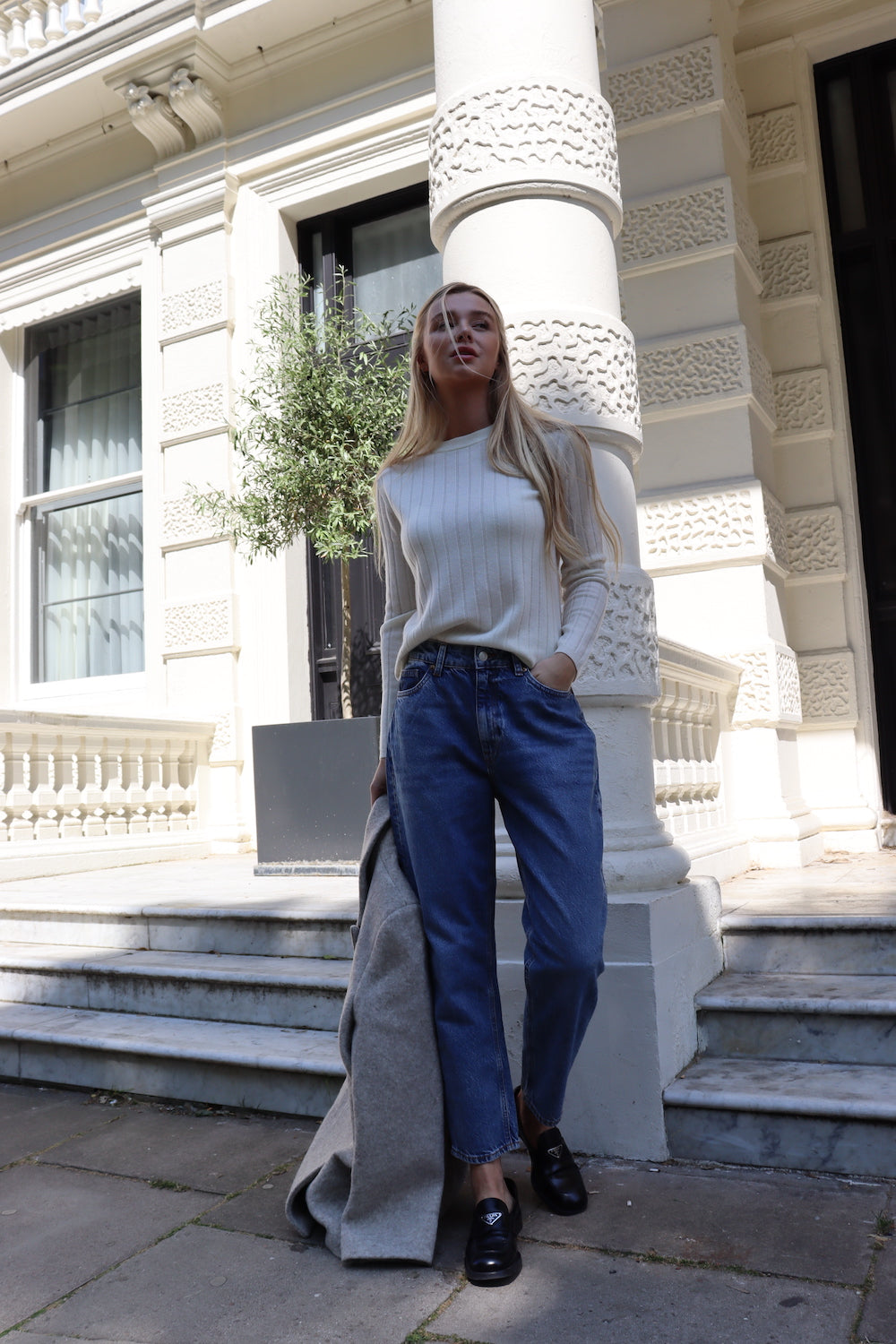 O&#39;TAY Anna Blouse Bluser Off White