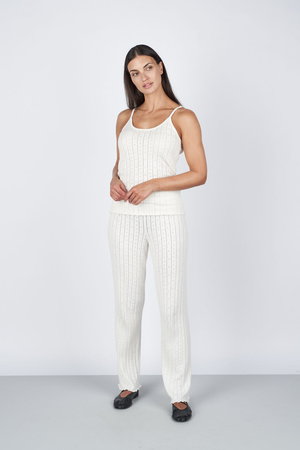 O'TAY Carla Top Toppe Off White