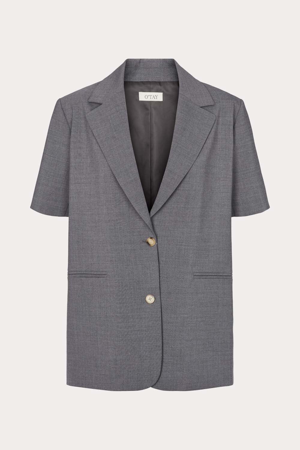 O&#39;TAY Carola Blazer Blazer Charcoal