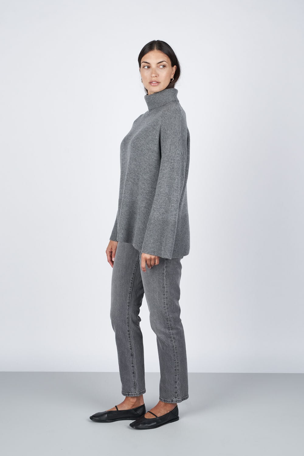 Della Sweater - Stone Grey