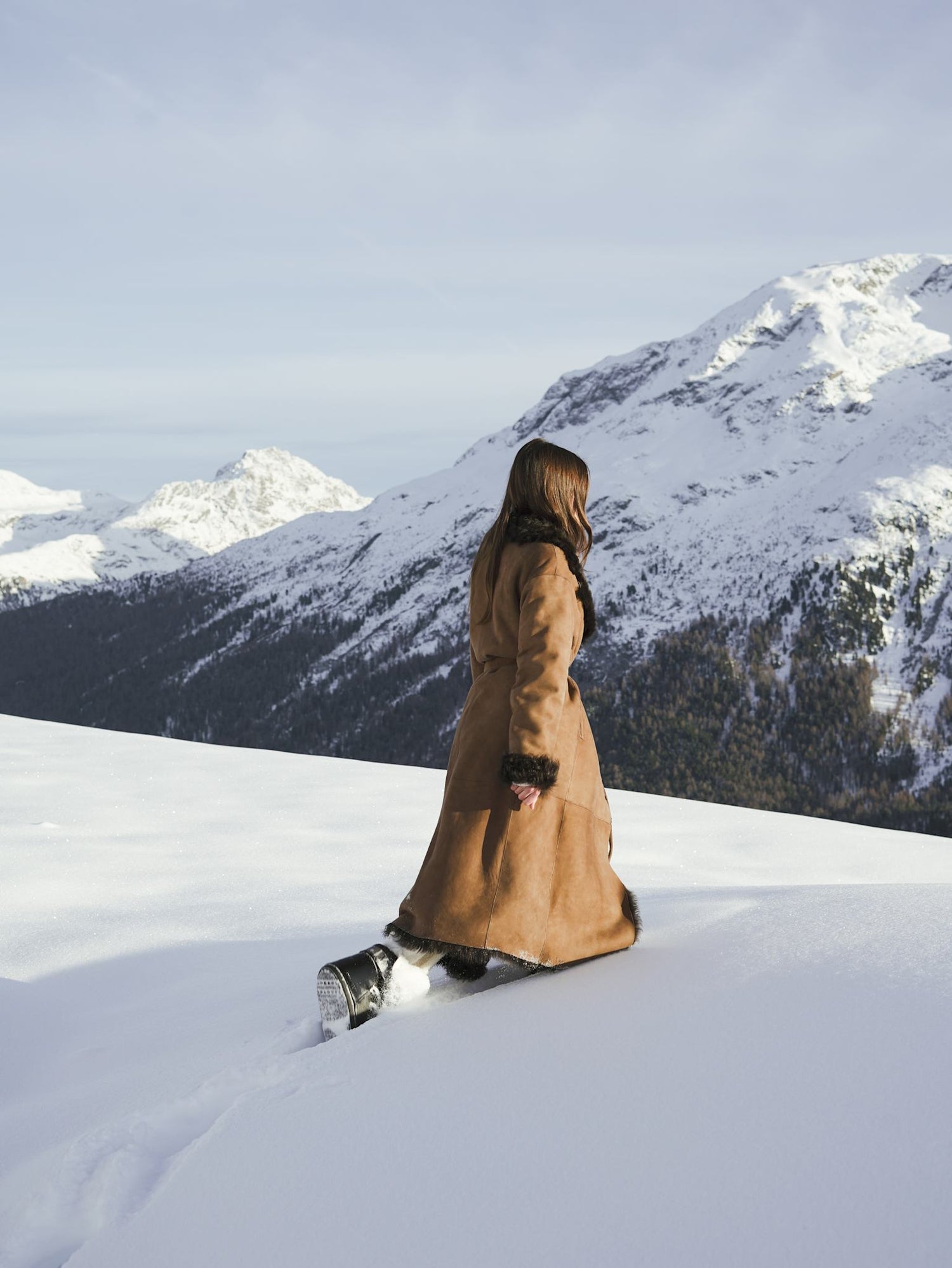 Otilia Coat - Brown