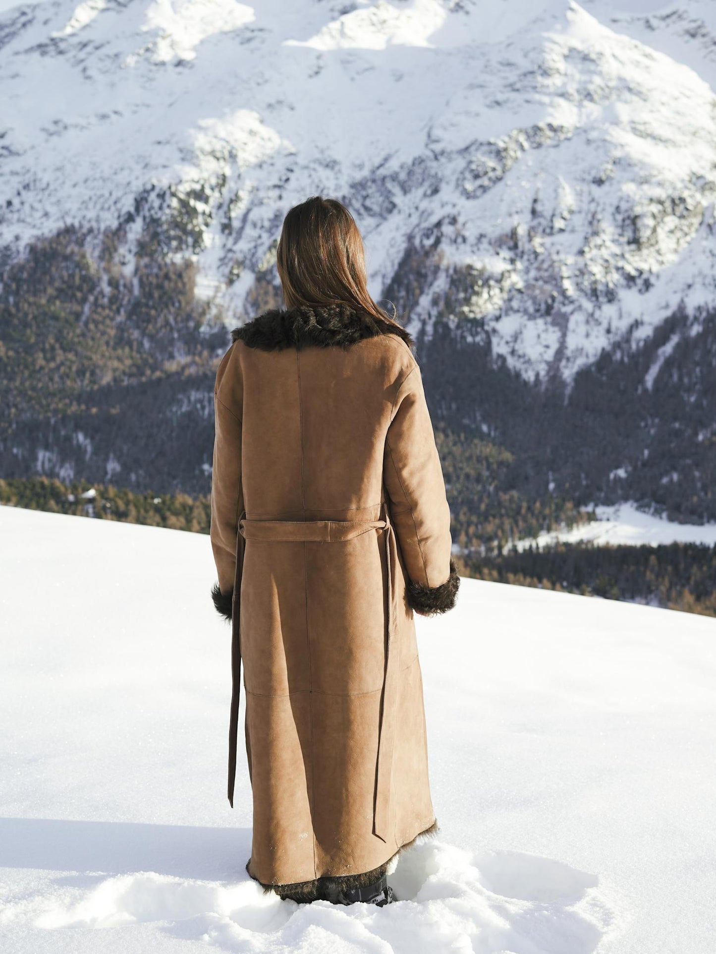 Otilia Coat - Brown
