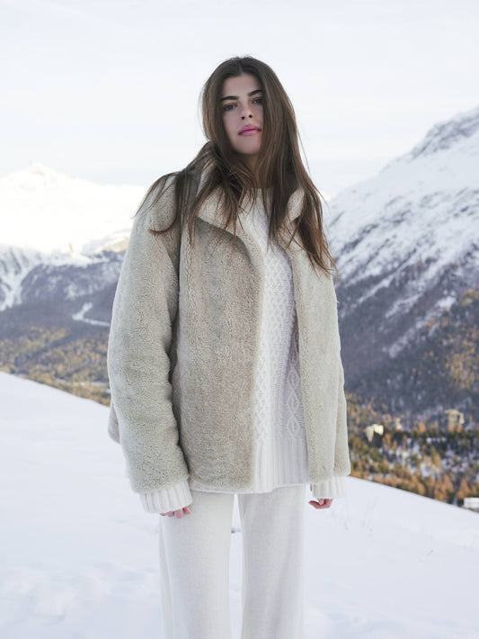 Nalani Coat - Dark Beige