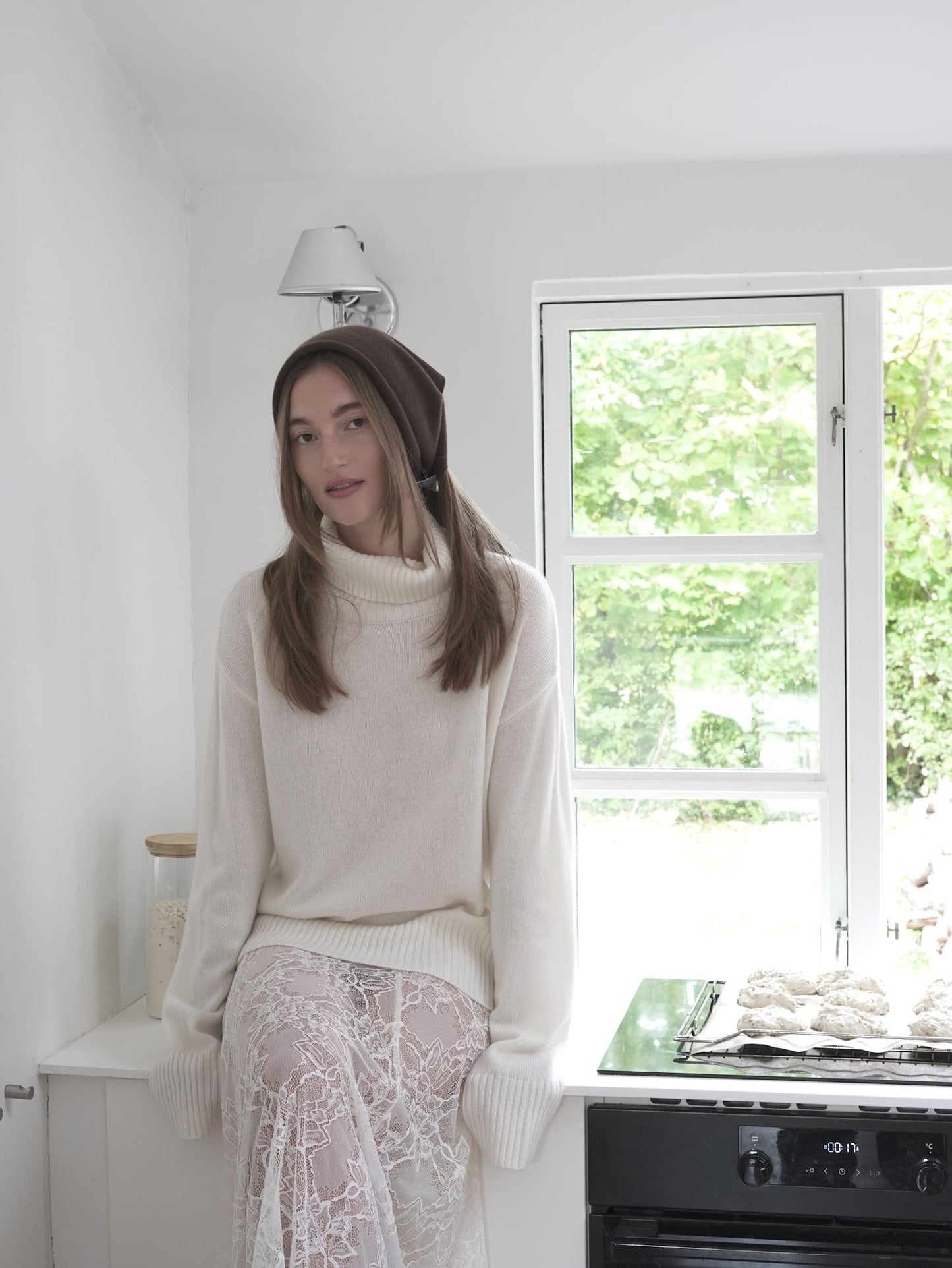 Nessa Scarf - Coffee