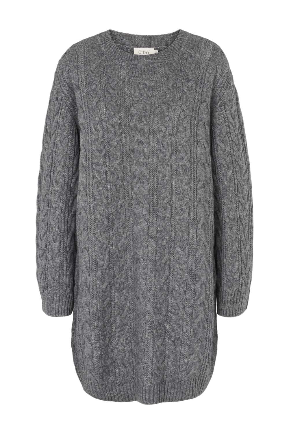 Dally Dress - Dark Grey Melange