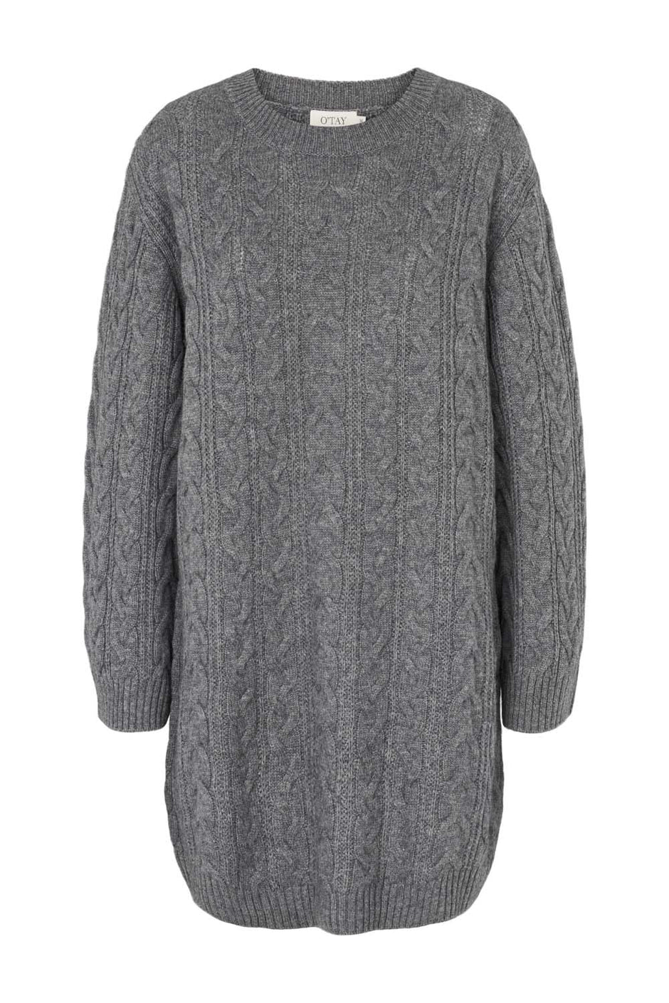 Dally Dress - Dark Grey Melange