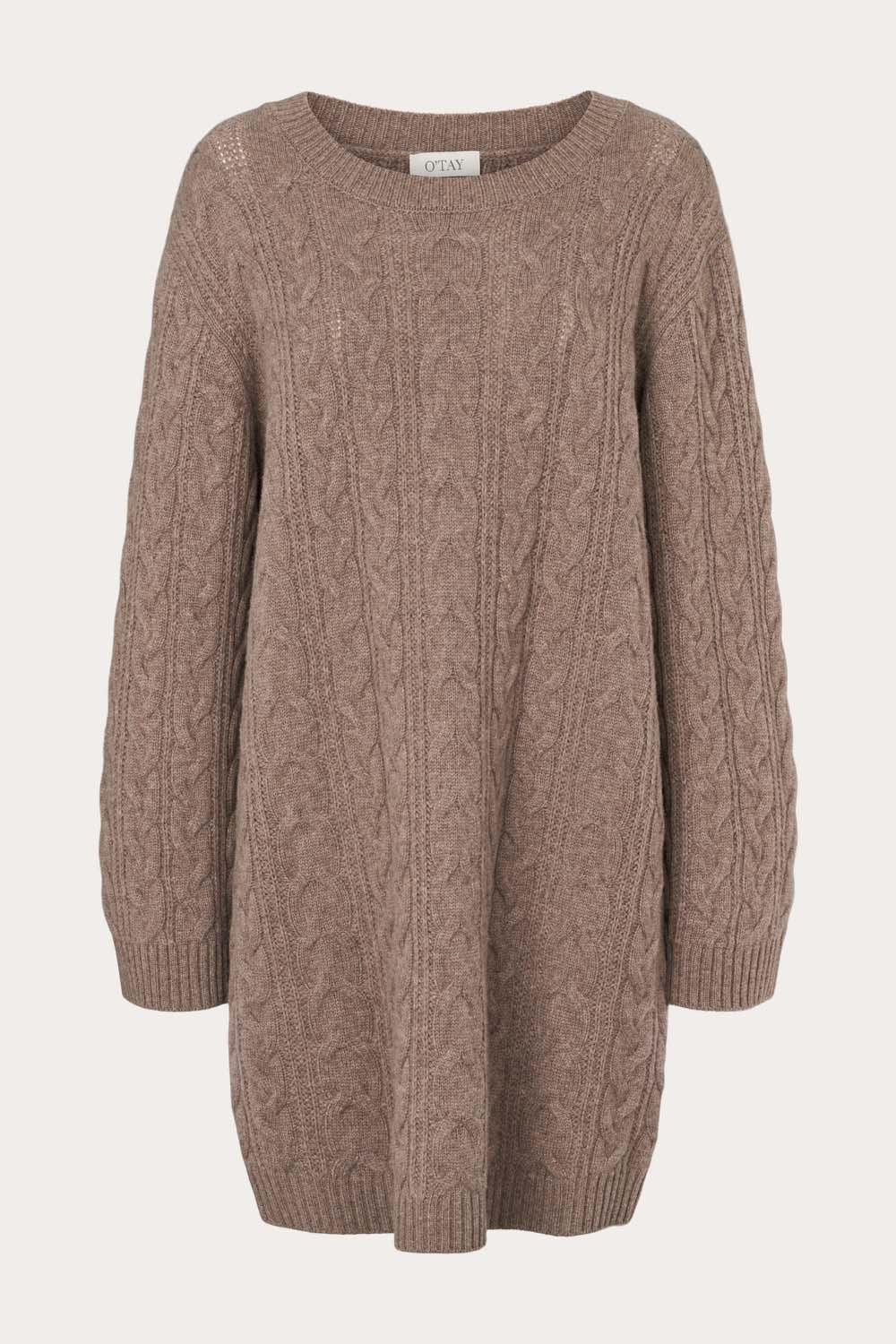 O&#39;TAY Dally Dress Kjoler Brownstone