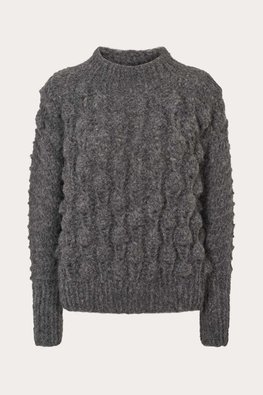 O'TAY Damaris Sweater Bluser Charcoal