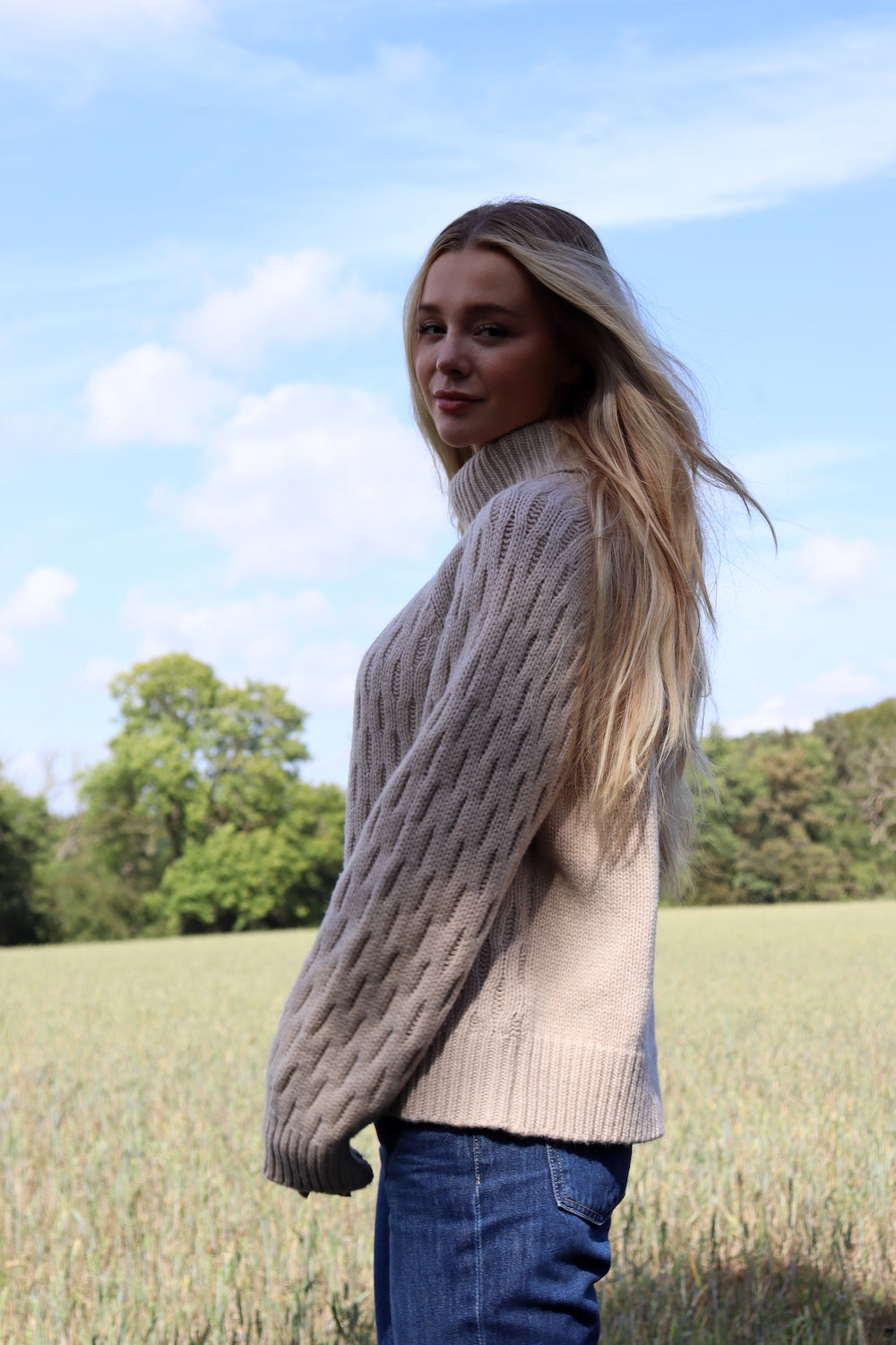 O&#39;TAY Dava Sweater Bluser Tulle Melange