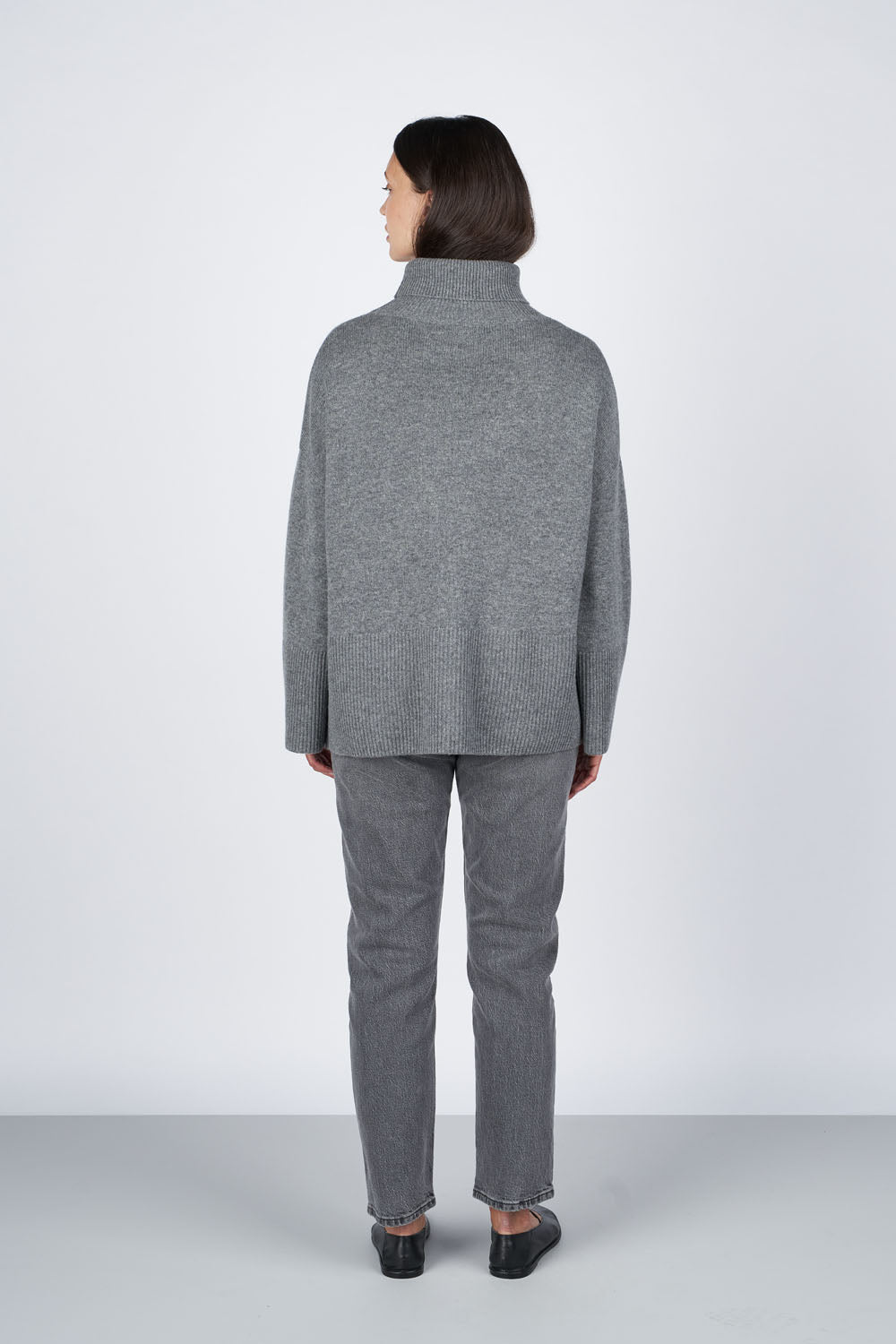 O'TAY Della Sweater Bluser Stone Grey