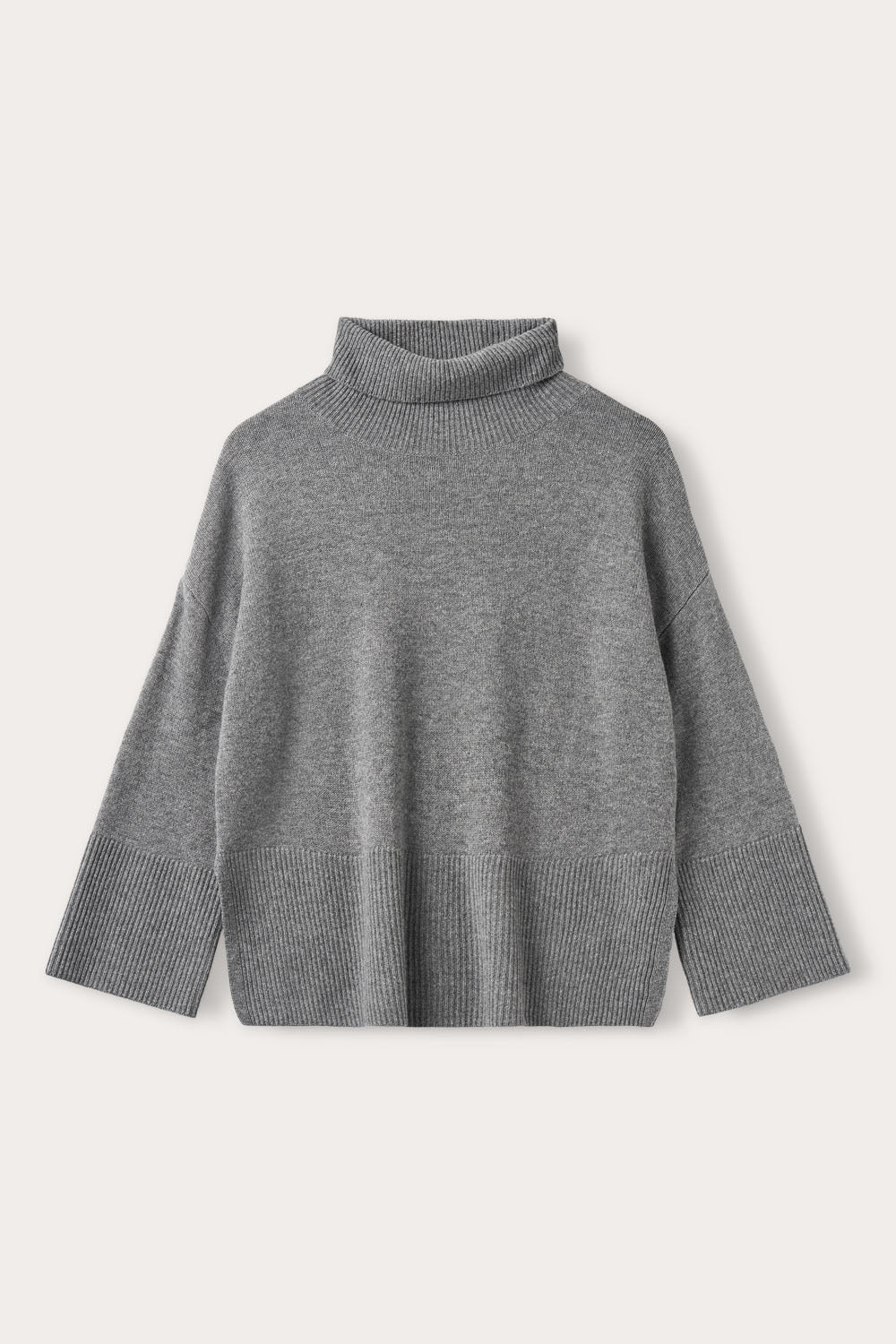 O'TAY Della Sweater Bluser Stone Grey