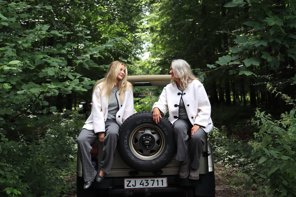 O&#39;TAY Dixie Coat Overtøj Off White