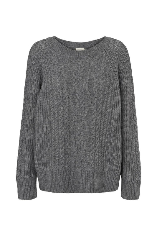 Dove Sweater - Dark Grey Melange