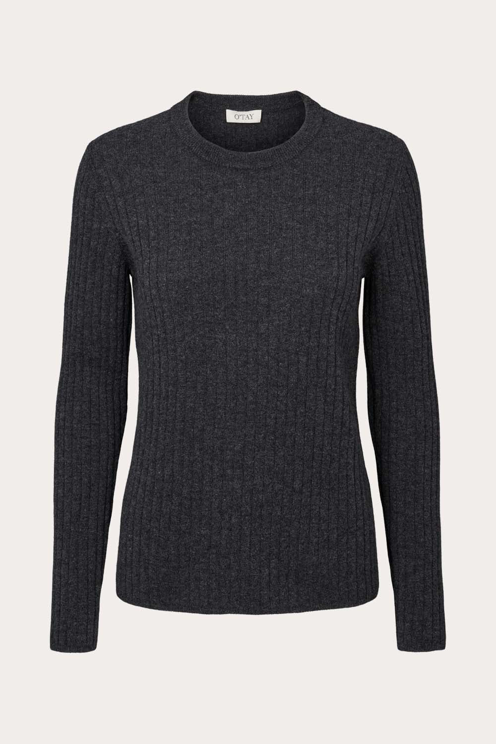 O&#39;TAY Dulcia Sweater Bluser Charcoal