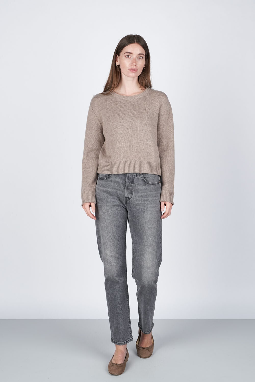 Fara Blouse - Light Smoke