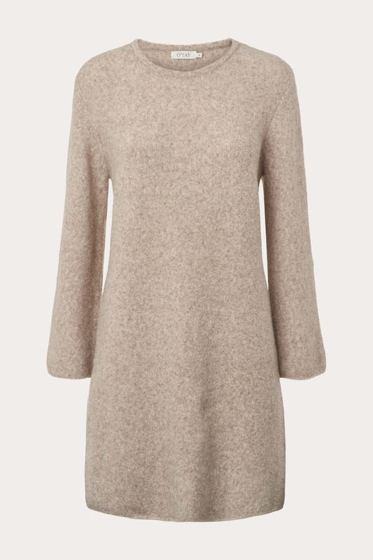 Frida Dress - Sand Melange