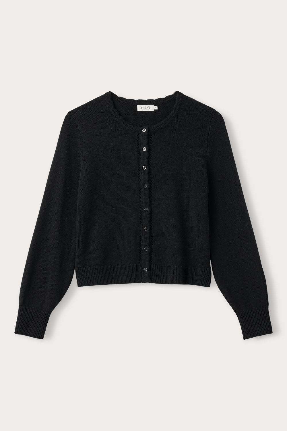 O'TAY Faith Cardigan Cardigans Black