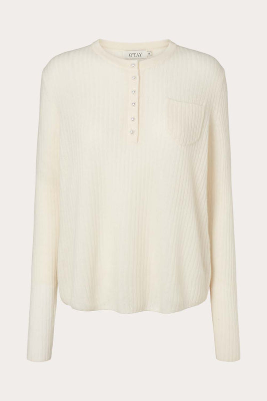 O'TAY Fiona Blouse Bluser Off White