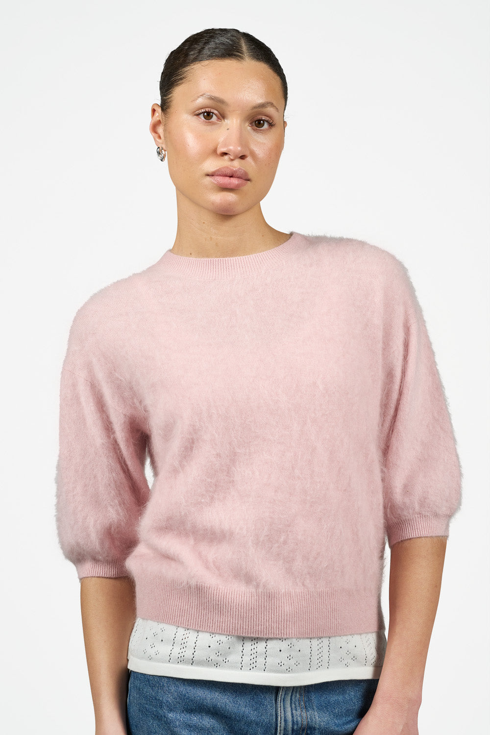 Freya Blouse - Dusty Blush