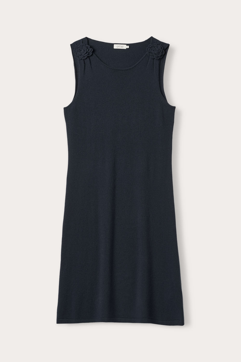 Gardenia Dress Long - Navy