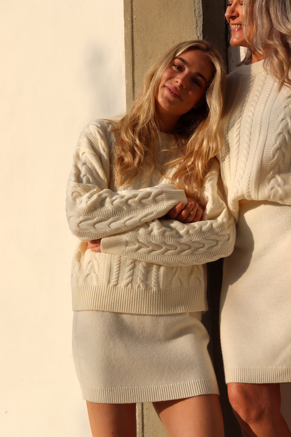 O'TAY Gemma Sweater Bluser Off White