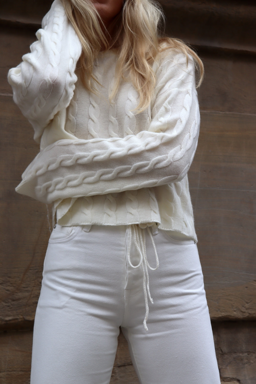 O'TAY Gertrud Sweater Bluser Off White