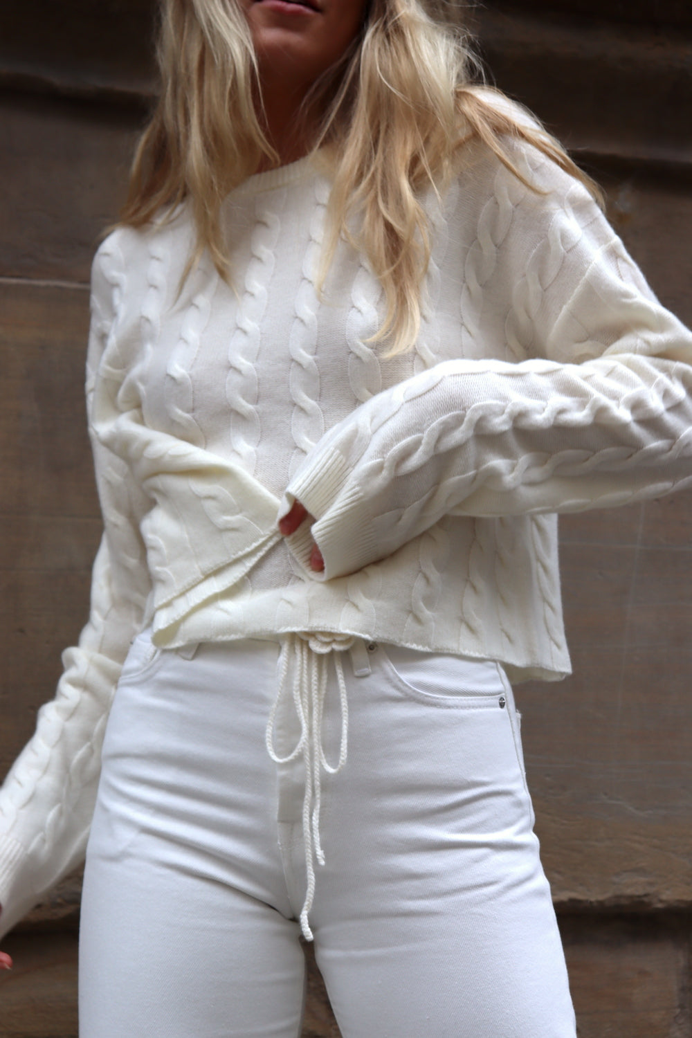 O'TAY Gertrud Sweater Bluser Off White