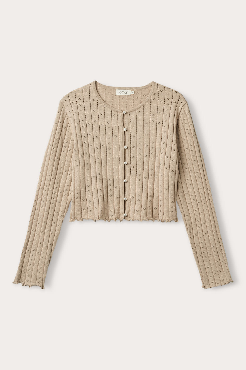 Gwen Cardigan - Biscuit