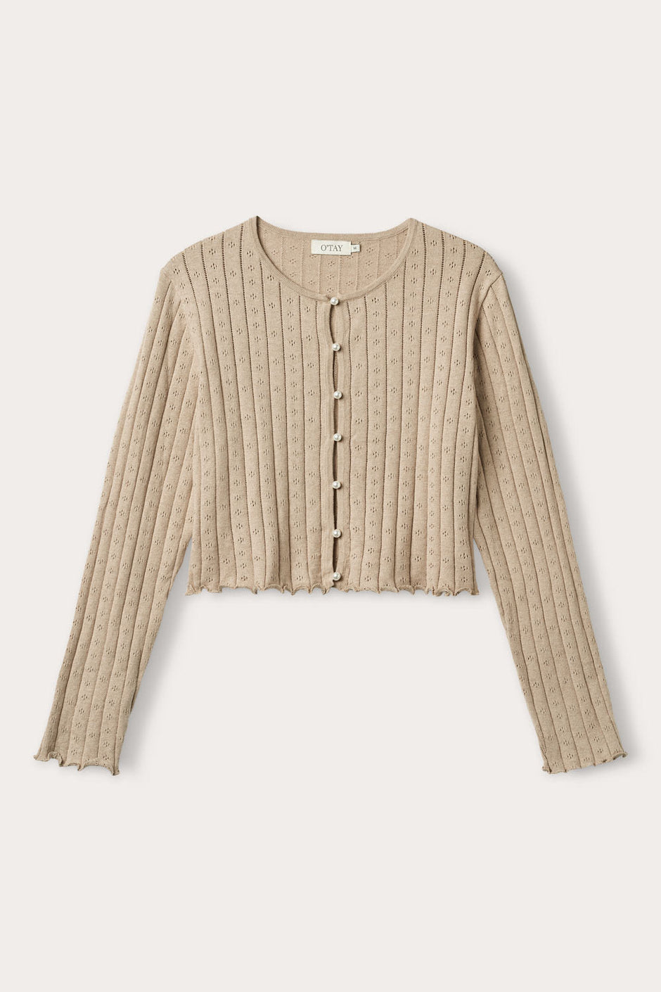 Gwen Cardigan - Biscuit