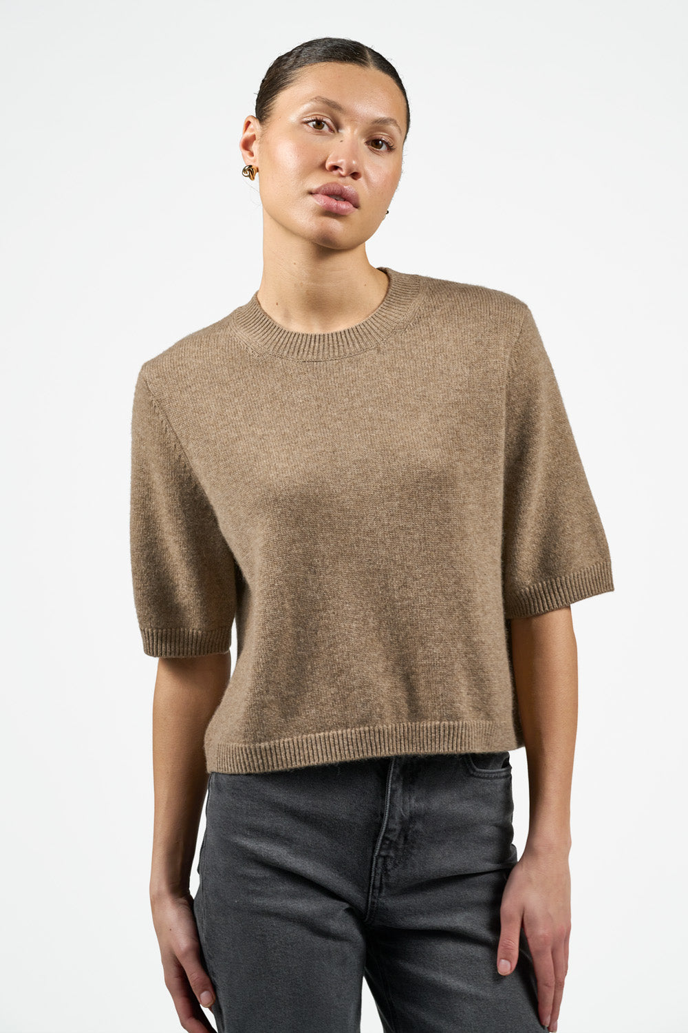 Helen T-Shirt - Walnut