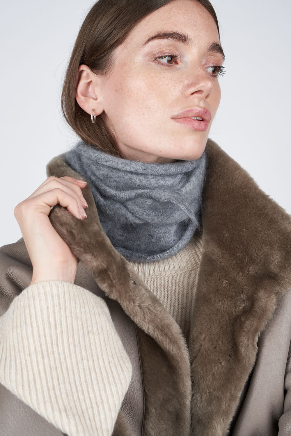 Idun Scarf - Grey