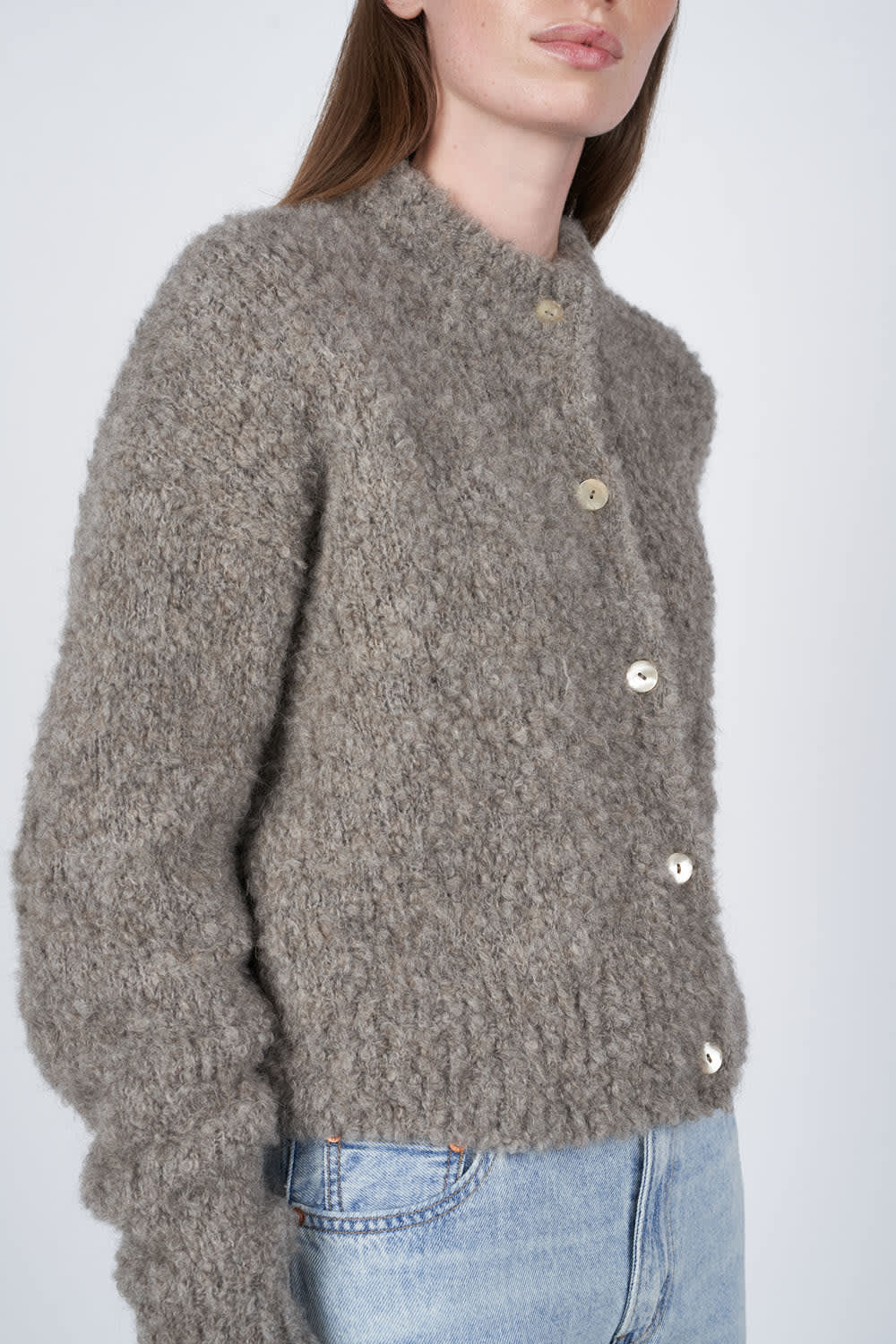 Ilia Cardigan - Teddy Grey