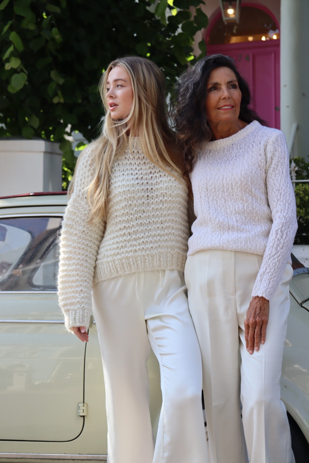 Anna Blouse Boucle - Pure White