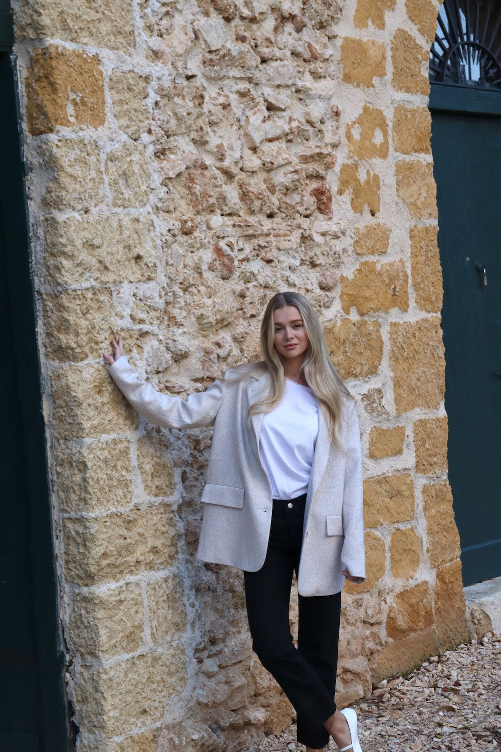 Xenia Blazer - Sand