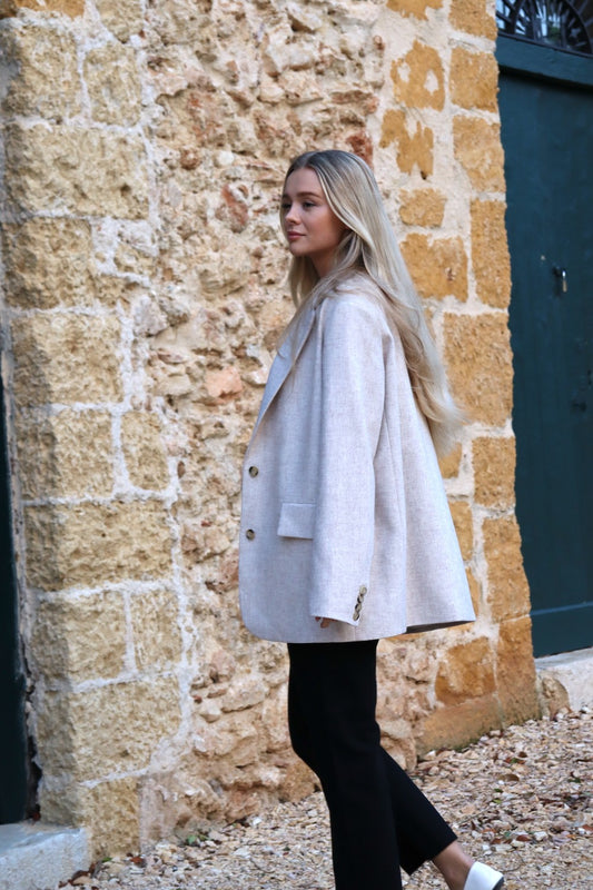 Xenia Blazer - Sand