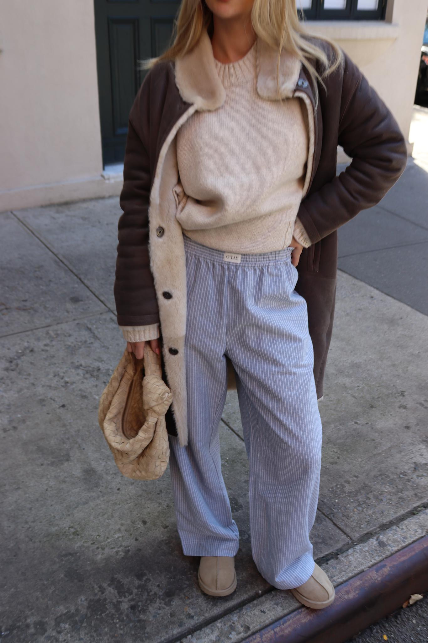 Mille Pants - Denim Stripes