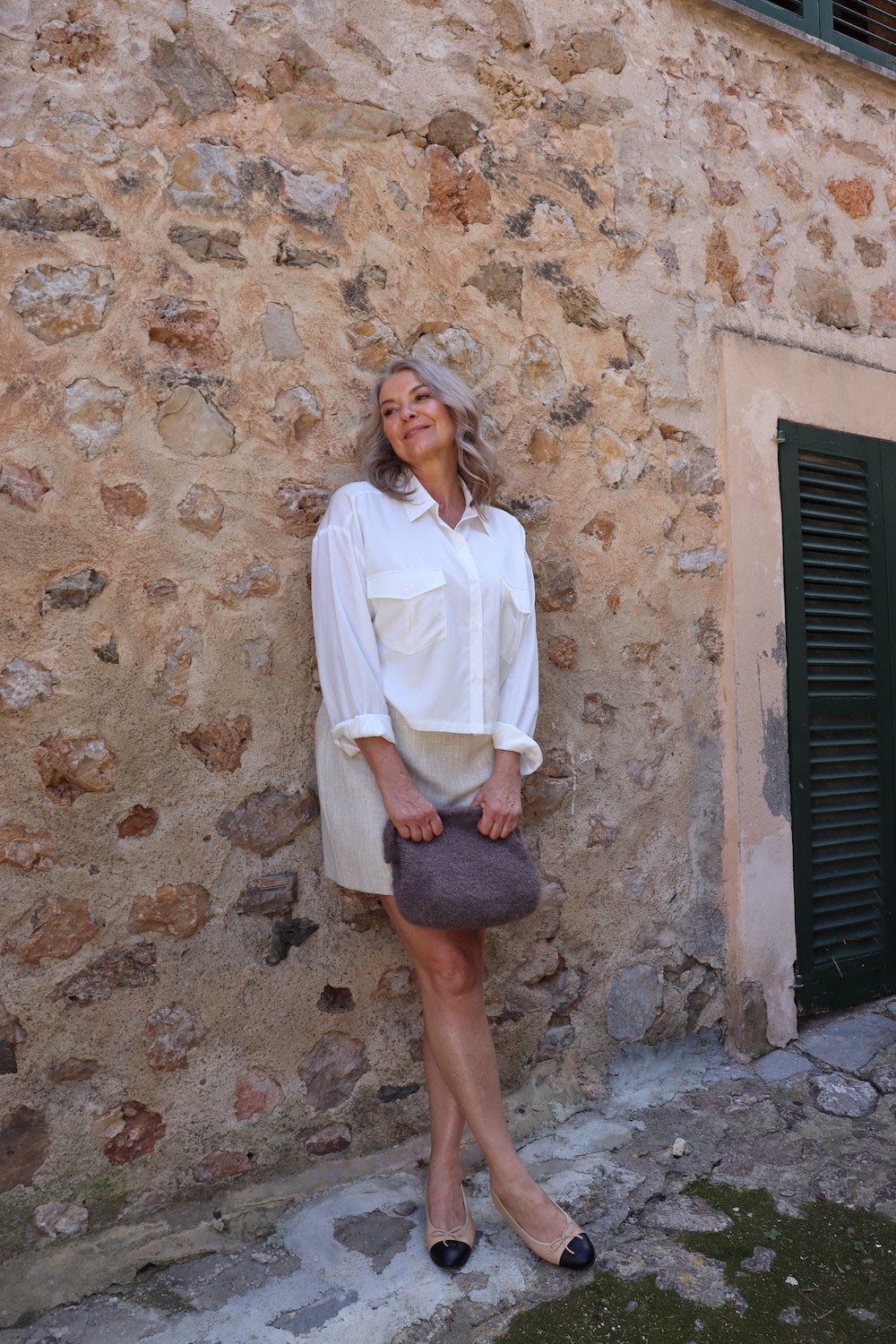 Cerise Shirt - White