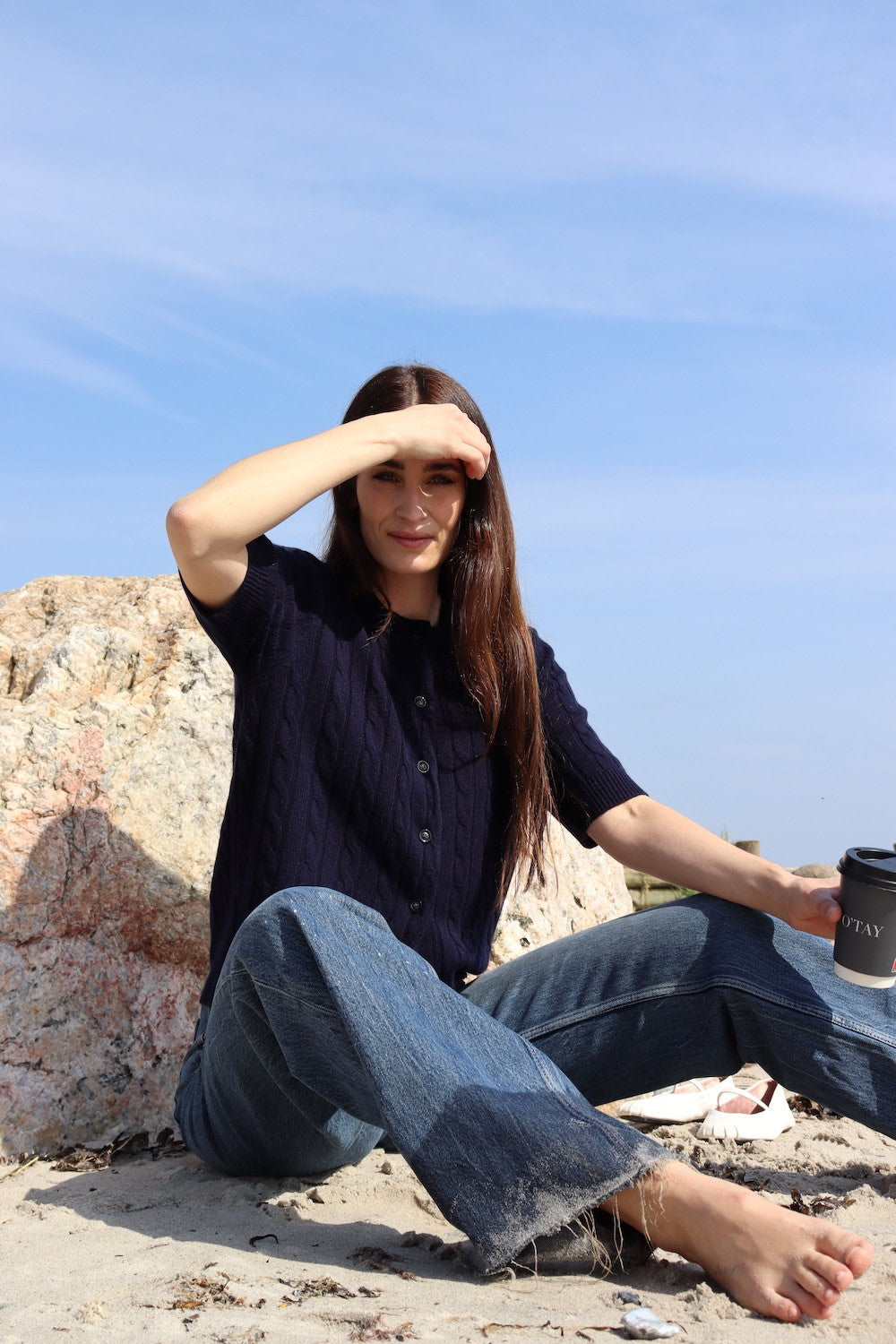 Henriette T-Shirt - Navy