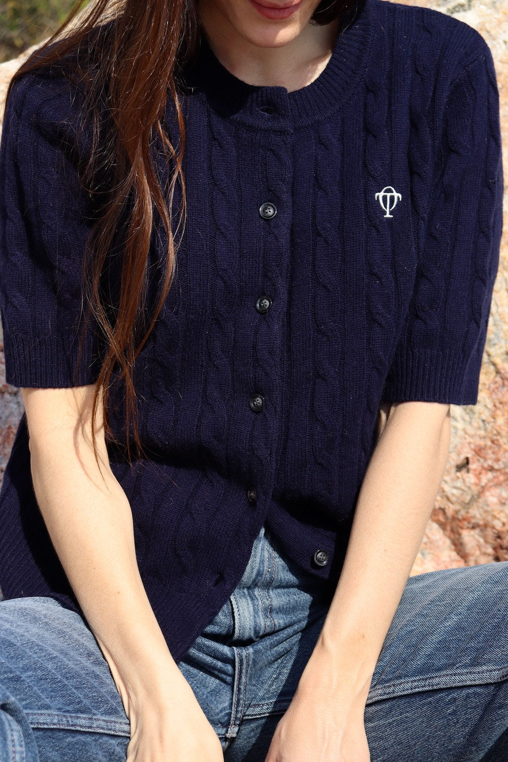 Henriette T-Shirt - Navy