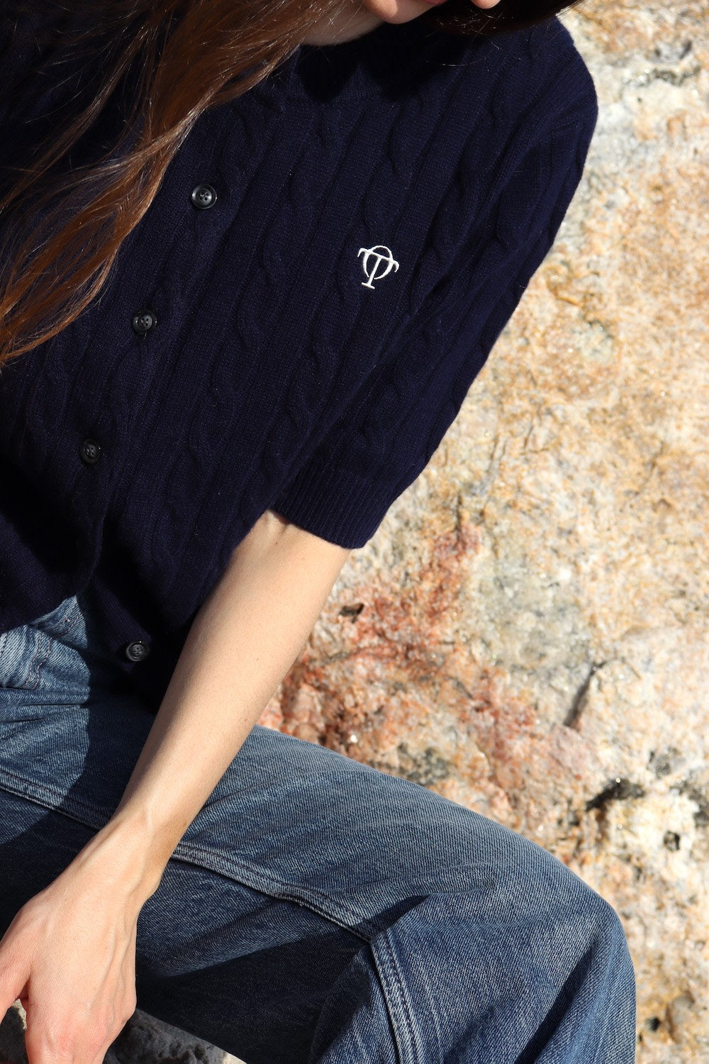 Henriette T-Shirt - Navy