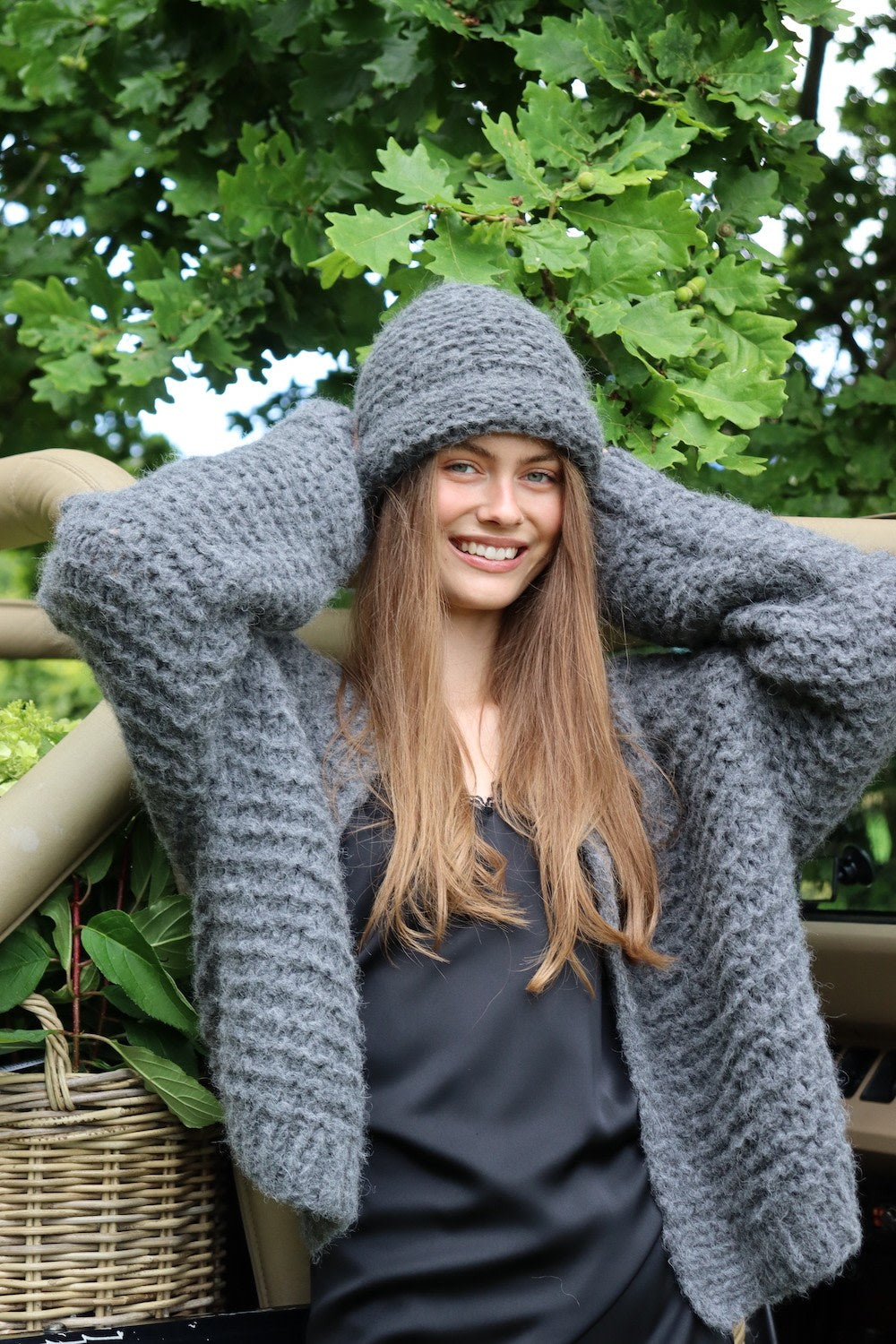 Daimi Beanie - Charcoal