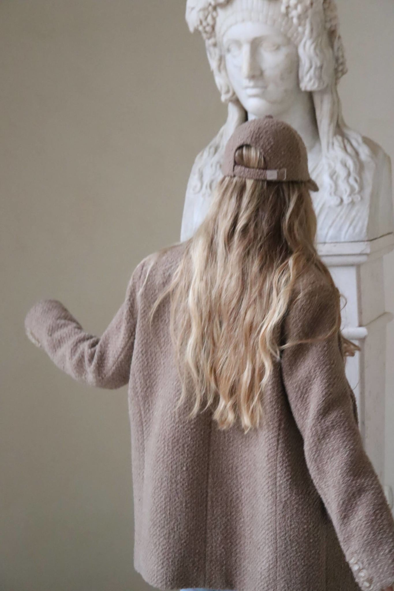 Xenia Blazer Boucle - Nougat